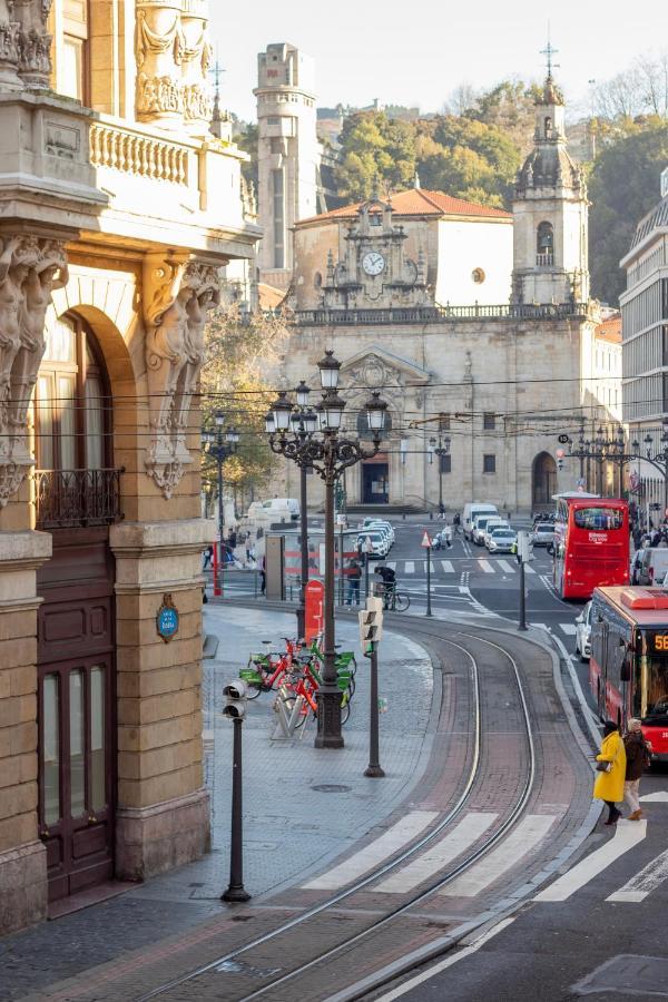 Amplio Y Elegante En Casco Viejo Con Parking Leilighet Bilbao Eksteriør bilde